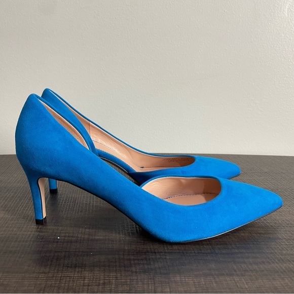 J. Crew Blue Heels - Picture 2 of 14